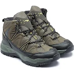 Men's Everest-21 Sports Trekking & Hiking,Walking Hi-Neck Shoes with Rubber Outsole & Memory Foam Insole Lace-Up Shoes for Men's & Boy's