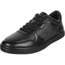 Men's Faux Leather Stylish Casual Active Athleisure Sneaker