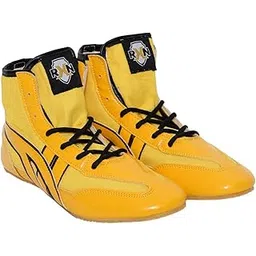 mens Faux Leather Wrestling Shoe