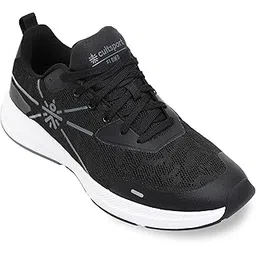 Men's Flomo Running Shoes, Engineered Mesh Upper, Breathable, Flexible, Enhanced Cushioning, Enhanced Grip, Compressed EVA Midsole for Higher Rebound, Carbon Rubber Outsole