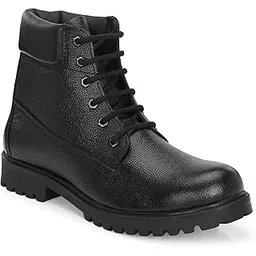 Men's Genuine Leather Casual Boots | Stylish & Comfortable Lace-up Ankle Boots