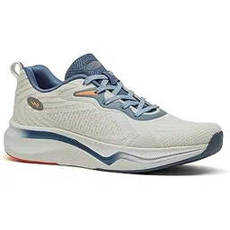 Men's Gretta Cream/R.Slate Running Shoes - 8UK/India 1Pair