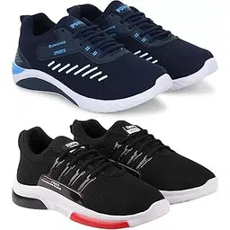 Men’s High-Performance Sports Shoes – Running 2-Pair Value Pack Multi