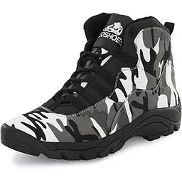 Men's Hiking/Jungle Boots Lightweight Anti-Slip Outdoor Shoes Mid Top Ankle Hiker Trekking Work Boot Hiking & Trekking Shoes