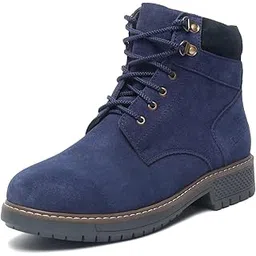 Men's Italian Suede Leather High Ankle Long Boots Handmade Back Cushion Style Shoes for Biking Hiking Horseriding (SULBTBC)