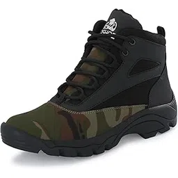 Men's Jungle Hiking Outdoor Boots For Trekking Backpacking Mountaineering & Other Activities