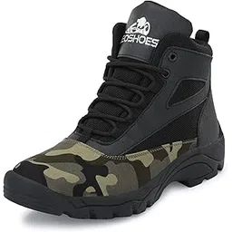 Men's Jungle Hiking Outdoor Boots For Trekking Backpacking Mountaineering & Other Activities