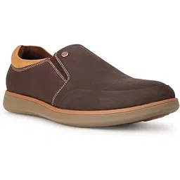 Mens Keith Slipon Brown Casual Shoes