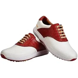 Men's Leather Lace-up Professional Golf Shoes (UK Footwear Size System, Adult, Men, Numeric, Medium,)