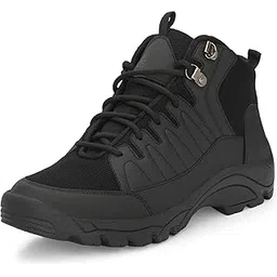 Mens Light Weight Antislip Outdoor Boots For Trekking Hiking & Other Outdoor Activities