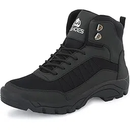 Mens Light Weight Antislip Outdoor Boots For Trekking Hiking & Other Outdoor Activities