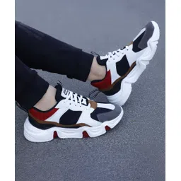 Men's Lightweight Breathable Lace Up Casual Sport Shoes Sneakers Running Shoes For Men