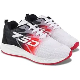 Men's Lightweight Breathable Mesh Sports Walking Shoes with Stylish Gradient Design & Cushioned Sole