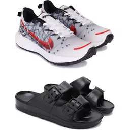 Men's Lightweight Running Shoes,Stylish Casual Shoes for Gym & Walking(Pack of2) Casuals For Men