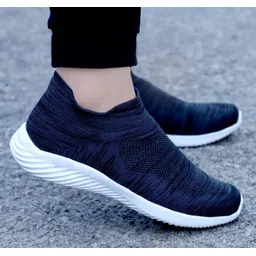 Men’s Lightweight Slip-On Running Shoes|Soft Cushion Comfort|Dark Blue For Men
