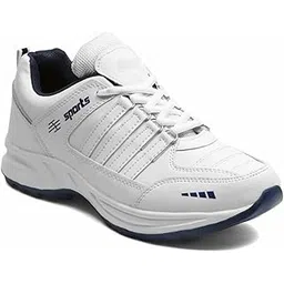 Men's Lightweight Walking Shoes – Comfortable Sports & Running Shoes for Everyday Adventures (Power White)