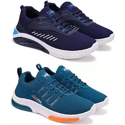 Men’s Multi-Purpose Sports Shoes – Running Footwear Set of Two