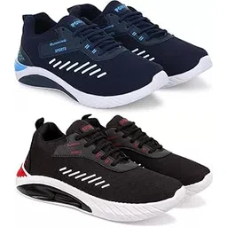 Men’s Multi-Use Sports Running Shoes – Two-Pair Sports Pack