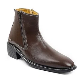 Men's Office Wear Formal Zipper Slip-on Ankel Boots