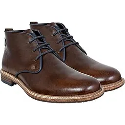 Men’s Original Leather Lace-Up Chukka Boots | Stylish & Durable Formal & Casual Wear Boots