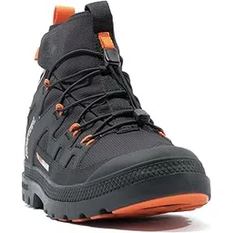 Men's Pampa LITE+ XPLOR WP+ Black Sneakers | Waterproof Outdoor & Travel Shoes | Durable, Lightweight & Breathable Streetwear with Rugged Grip & Modern Style Shoes