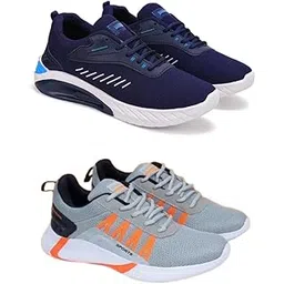 Men’s Performance Athletic Shoes – Running Pair Set of Two Multi
