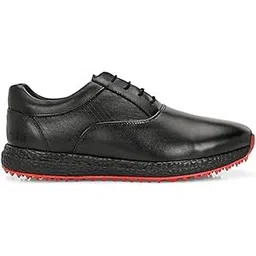 Men's Proffessional Leather Golf Shoes | Lace-Up | Waterproof | Comfortable | Breathable | 6 Month Manufacturing Warranty