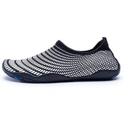 Men's Quick-Dry Water Shoes for Beach Swimming Surfing Yoga EU 44 Black Gray|Clothing, Shoes & Accessories | Athletic|1 x Pair of Water Shoes