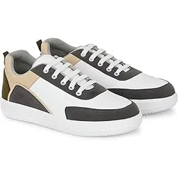 Mens Radiant Sneakers |Streetwear Chunky Colourblocked Sports Casual Lace Up Shoes | Perfect Pair with All Casual Outfits