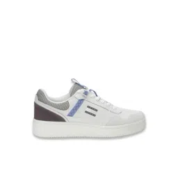 Men's Retro Basket White Leather Sneakers