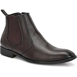 Men's Rich Quality|Perfect Style|Breathable Synthetic Leather Zip Chelsea Boot's
