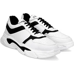 Men's Rich Quality|Ultralightweight|Decent Design Synthetic Leather Lace up Sneaker