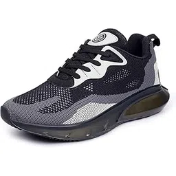 Men's Roadrunner 2.0 Running Shoes for Tuff Surface Run with Natural Rubber & Eva Sole and Breathable Upper