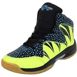 Men's Royal Green Polyurethane Basketball Shoe - 6