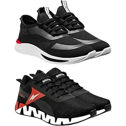 Men's Running Shoes Sport Shoes - Pack of 2