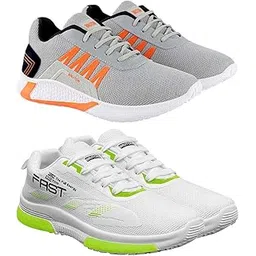 Men's Running Shoes Sport Shoes - Pack of 2
