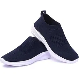 Men's Shoes Running, Walking & Gym Shoes with Eva Soles, with Comfortable Feting & Slip Resistant Sneaker Pull-Up Shoes for Men's & Boy's. (Pack of 1)