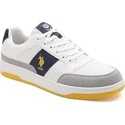 Mens Simon|White Stylish Casual Sneaker Shoes for Man