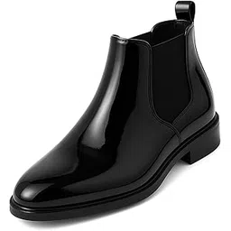 Men's Slip On Fashion Chelsea Boots | High Tops, Soft Cushioned Insole, Comfortable Fit, Trendy, Stylish Boots