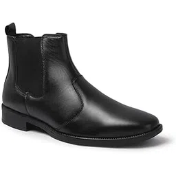 Men's Slip-On, Round Toe Chelsea Boot