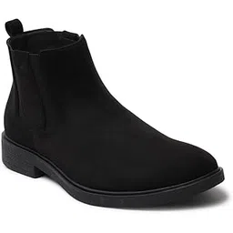 Men's Slip-On Suede Leather Chelsea Boots