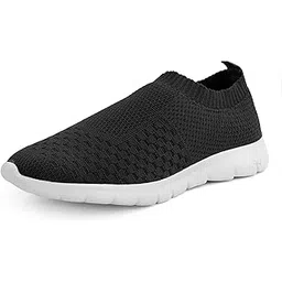 Men's Slip on Walking Shoes Ultra Light Breathable Non Slip Running Shoes Casual Fashion Sneakers Mesh Workout Sports