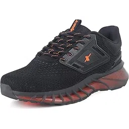 Mens SM 796 | Enhanced Durability & Soft Cushion | Black Running Shoe - 6 UK (SM 796)