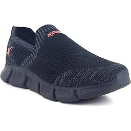 Mens SM 871 | Enhanced Durability & Soft Cushion | Black Walking Shoe - 9 UK (SM 871)