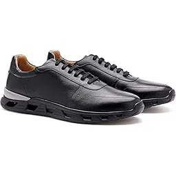 Mens Smart Casual Extralight Leather Sneakers (Extralight Sole)