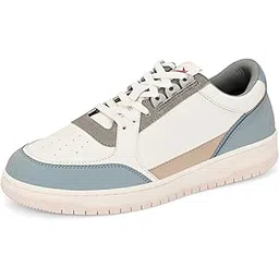 Mens Sneaker | Casual Shoes | Cushioned Insole | Lace-Up Design | Arch Support & Ventilated Comfort | Perfect Pair with Casual Outfit (Augustus)