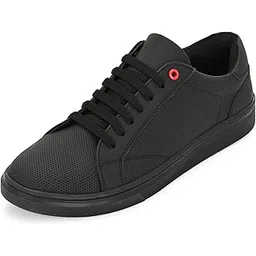 Mens Sneaker| Comfort & Style with Soft Cushioned Insole | Classic Canvas Sneakers for Effortless Style |Trendy Lace-Up Design for Casual Outfits (2624)