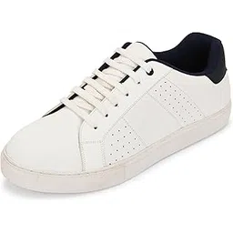 Mens Sneaker| Comfort & Style with Soft Cushioned Insole | Classic Canvas Sneakers for Effortless Style |Trendy Lace-Up Design for Casual Outfits (2625)