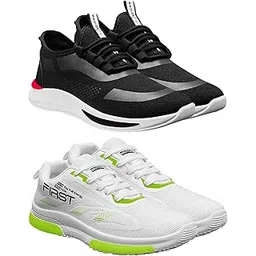 Men's Sneakers Casual Shoes, Combo Pack of 2 Size UK 7