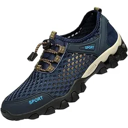 Men'S Sneakers Lightweight Breathable Male Footwear For Tennis Walking Sport 42 Blue | Men'S Shoes | Athletic